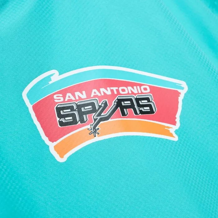 Mitchell and Ness Home Team Lightweight Windbreaker San Antonio Spurs Men Jackets and Outerwear Mitchell and Ness Home Team Lightweight Windbreaker San Antonio Spurs Men Jackets and Outerwear