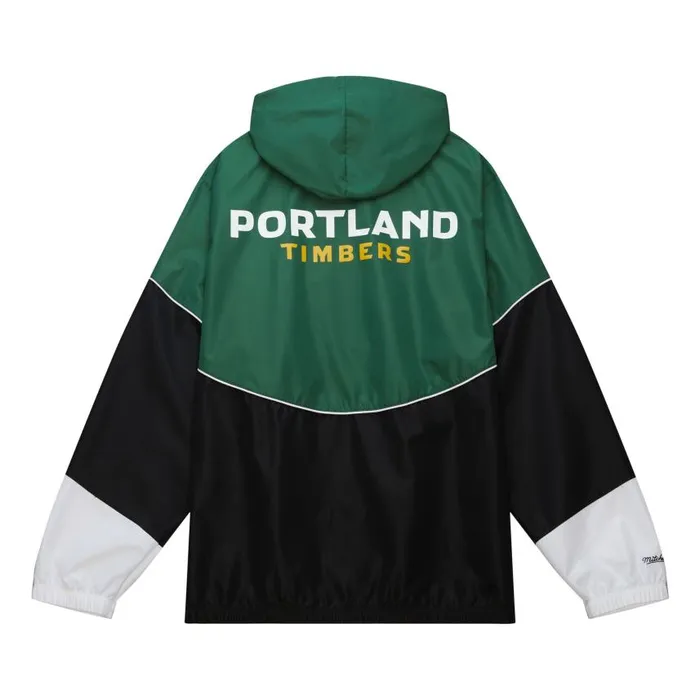 Mitchell and Ness Home Team LW Windbreaker Portland Timbers Men Jackets and Outerwear