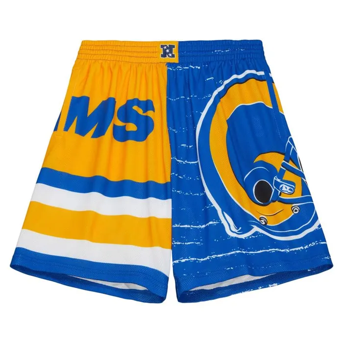 Mitchell and Ness Jumbotron 30 Shorts Los Angeles Rams Men Shorts