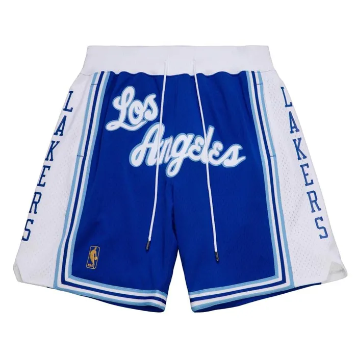Mitchell and Ness Just Don Ninety Six Shorts Los Angeles Lakers 199697 Men Shorts Mitchell and Ness Just Don Ninety Six Shorts Los Angeles Lakers 199697 Men Shorts