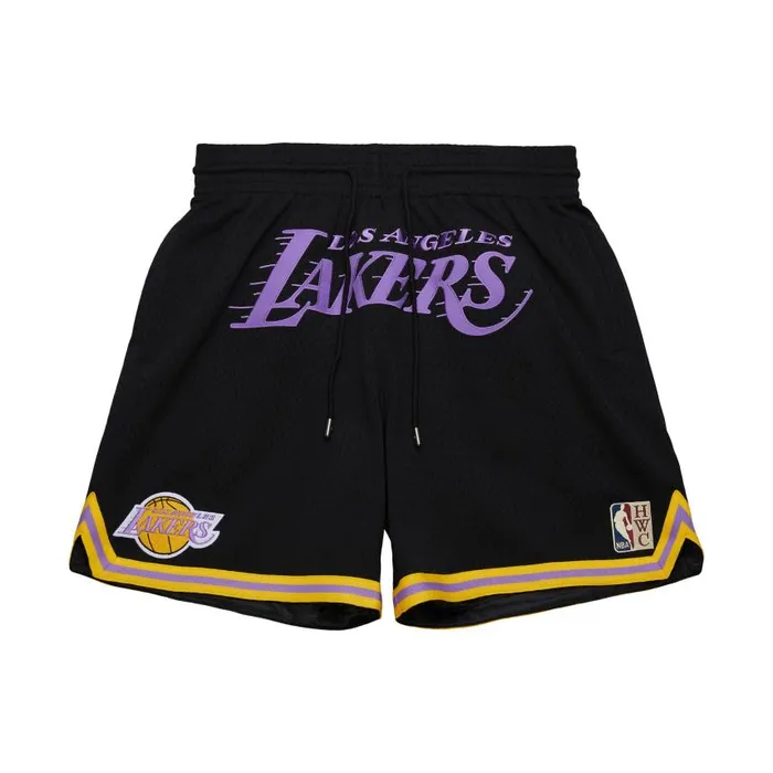 Mitchell and Ness Just Don Practice Shorts Los Angeles Lakers Men Shorts