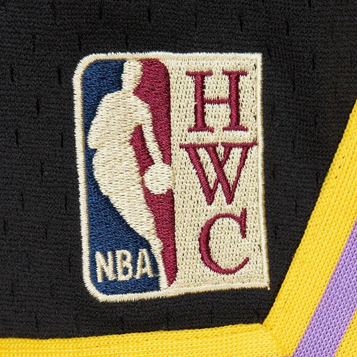 Mitchell and Ness Just Don Practice Shorts Los Angeles Lakers Men Shorts Mitchell and Ness Just Don Practice Shorts Los Angeles Lakers Men Shorts