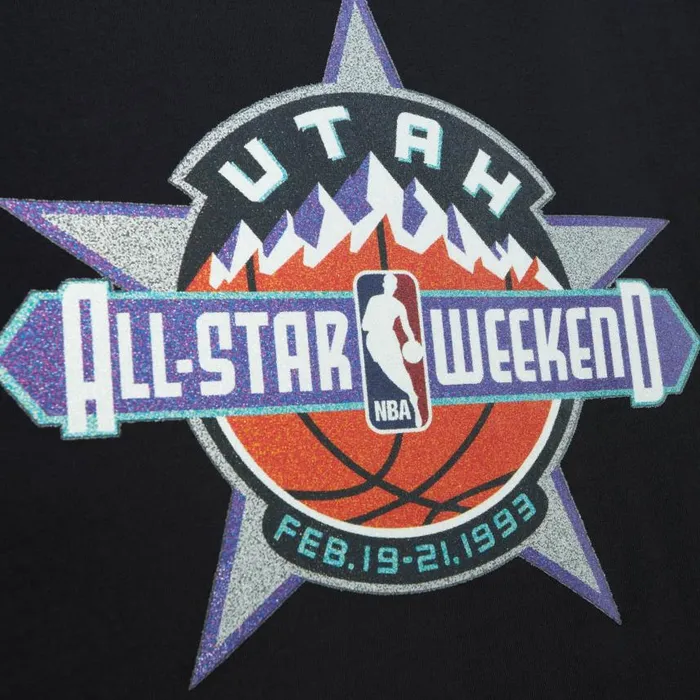 Mitchell and Ness Just Don Sugar Overlay SS Tee NBA All Star 199394 Men TShirts and Tops Mitchell and Ness Just Don Sugar Overlay SS Tee NBA All Star 199394 Men TShirts and Tops