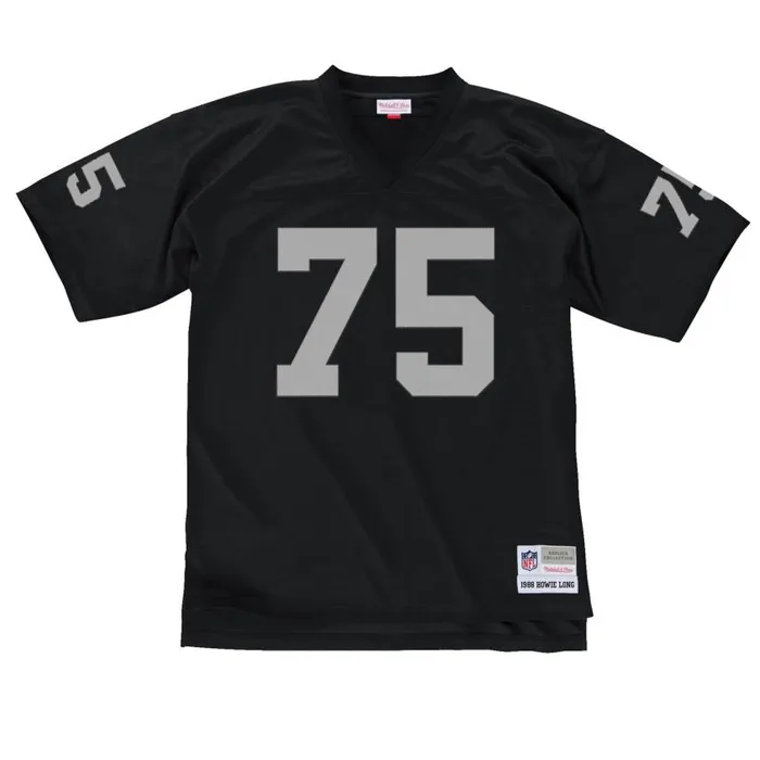 Mitchell and Ness Legacy Jersey Los Angeles Raiders 1988 Howie Long Men Jerseys Mitchell and Ness Legacy Jersey Los Angeles Raiders 1988 Howie Long Men Jerseys
