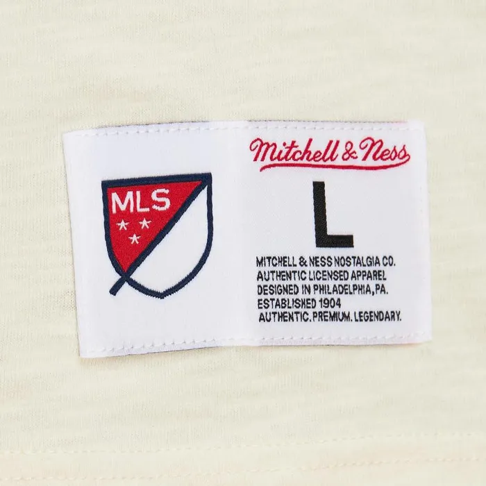 Mitchell and Ness Legendary Slub LS Current Logo Los Angeles Galaxy Men TShirts and Tops Mitchell and Ness Legendary Slub LS Current Logo Los Angeles Galaxy Men TShirts and Tops