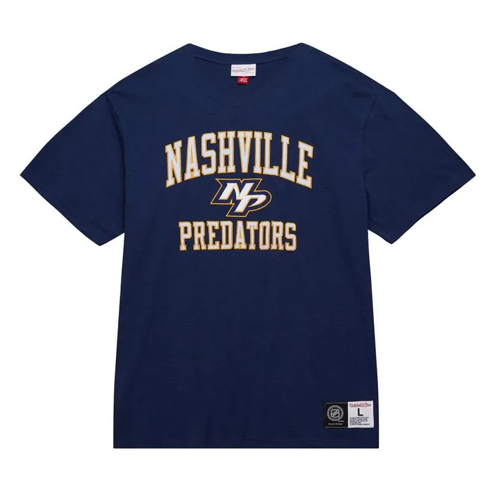 Mitchell and Ness Legendary Slub SS Tee Current Logo Nashville Predators Men TShirts and Tops Mitchell and Ness Legendary Slub SS Tee Current Logo Nashville Predators Men TShirts and Tops