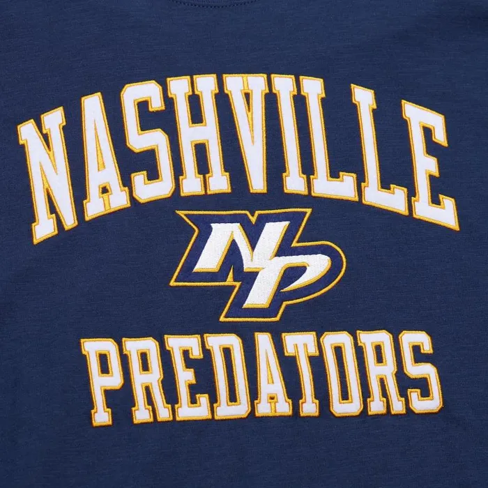 Mitchell and Ness Legendary Slub SS Tee Current Logo Nashville Predators Men TShirts and Tops Mitchell and Ness Legendary Slub SS Tee Current Logo Nashville Predators Men TShirts and Tops