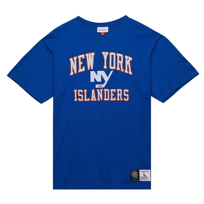 Mitchell and Ness Legendary Slub SS Tee Current Logo New York Islanders Men TShirts and Tops Mitchell and Ness Legendary Slub SS Tee Current Logo New York Islanders Men TShirts and Tops