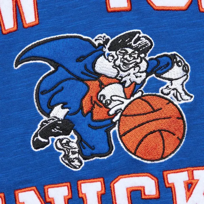 Mitchell and Ness Legendary Slub SS Tee Vintage Logo New York Knicks Men TShirts and Tops Mitchell and Ness Legendary Slub SS Tee Vintage Logo New York Knicks Men TShirts and Tops