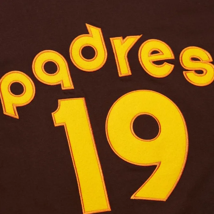 Mitchell and Ness Legends Ringer SS Tee Vintage Logo San Diego Padres Tony Gwynn Men TShirts and Tops Mitchell and Ness Legends Ringer SS Tee Vintage Logo San Diego Padres Tony Gwynn Men TShirts and Tops