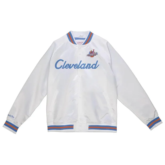 Mitchell and Ness Lightweight Satin Jacket All Star 199798 Men Jackets and Outerwear Mitchell and Ness Lightweight Satin Jacket All Star 199798 Men Jackets and Outerwear