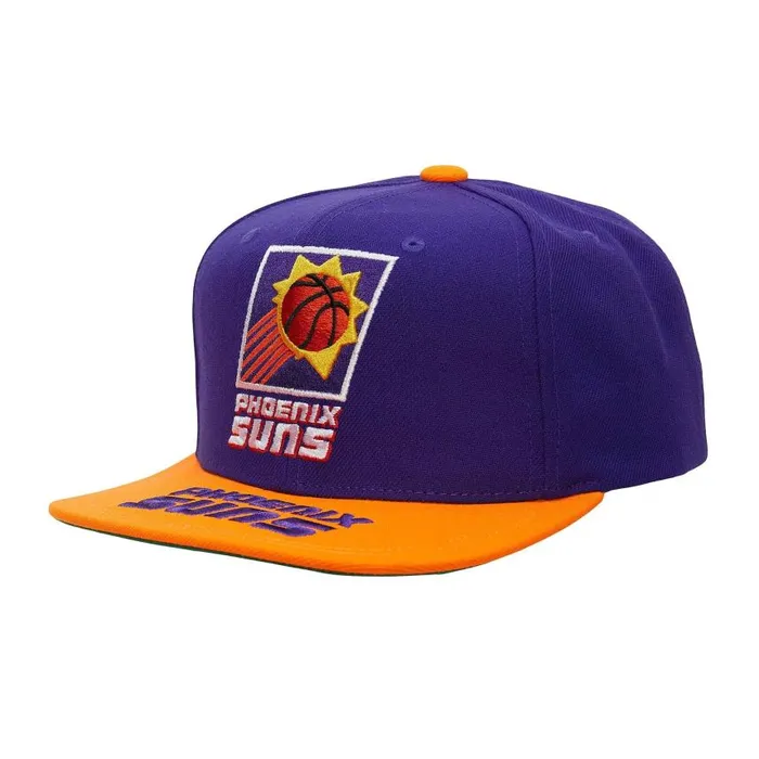 Mitchell and Ness Logo Bill Snapback HWC Phoenix Suns Men Hats and Headwear