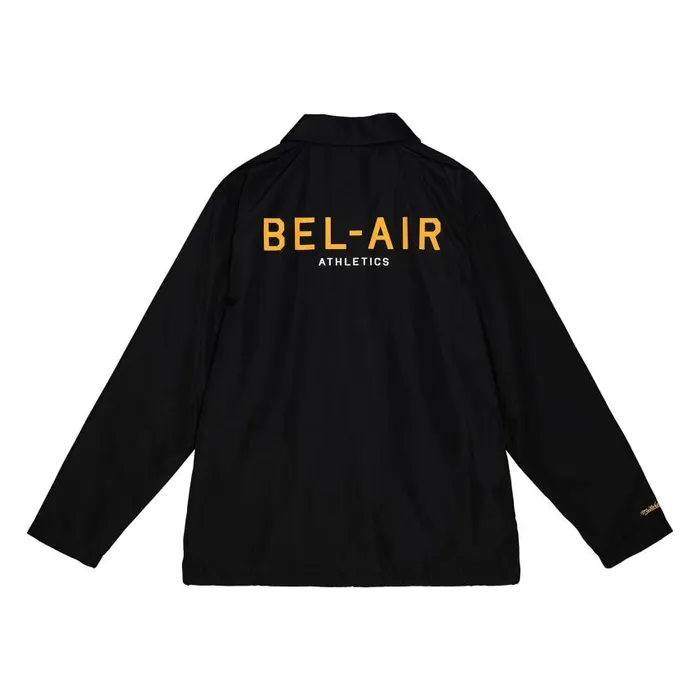 Mitchell and Ness MandN X BelAir Coaches Jacket Men Jackets and Outerwear Mitchell and Ness MandN X BelAir Coaches Jacket Men Jackets and Outerwear