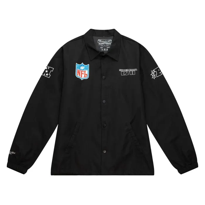 Mitchell and Ness MandN X Fenty Coaches Jacket Men Jackets and Outerwear