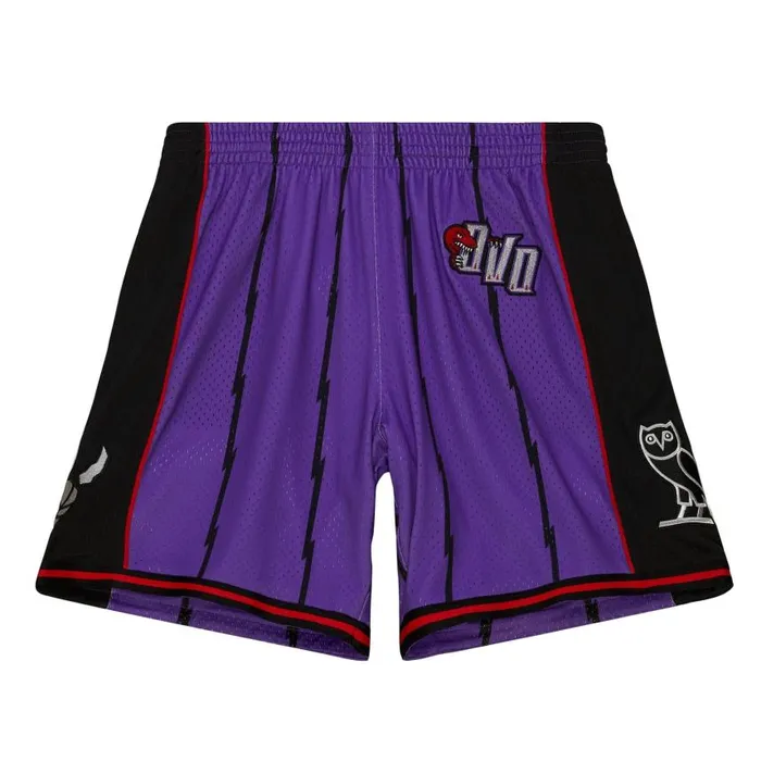 Mitchell and Ness MandN X OVO Swingman Toronto Raptors Shorts Men Shorts
