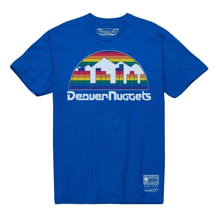 Mitchell and Ness MVP 2 Tee Denver Nuggets Men TShirts and Tops