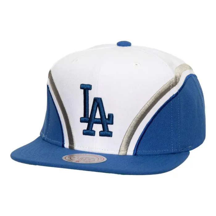 Mitchell and Ness Overhead Snapback Los Angeles Dodgers Men Hats and Headwear Mitchell and Ness Overhead Snapback Los Angeles Dodgers Men Hats and Headwear
