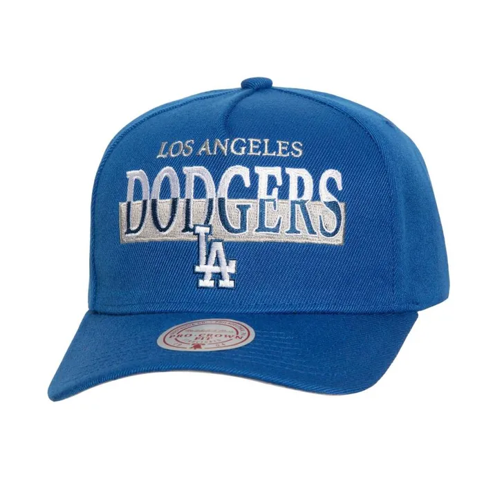 Mitchell and Ness Panorec Pro Snapback Los Angeles Dodgers Men Hats and Headwear Mitchell and Ness Panorec Pro Snapback Los Angeles Dodgers Men Hats and Headwear