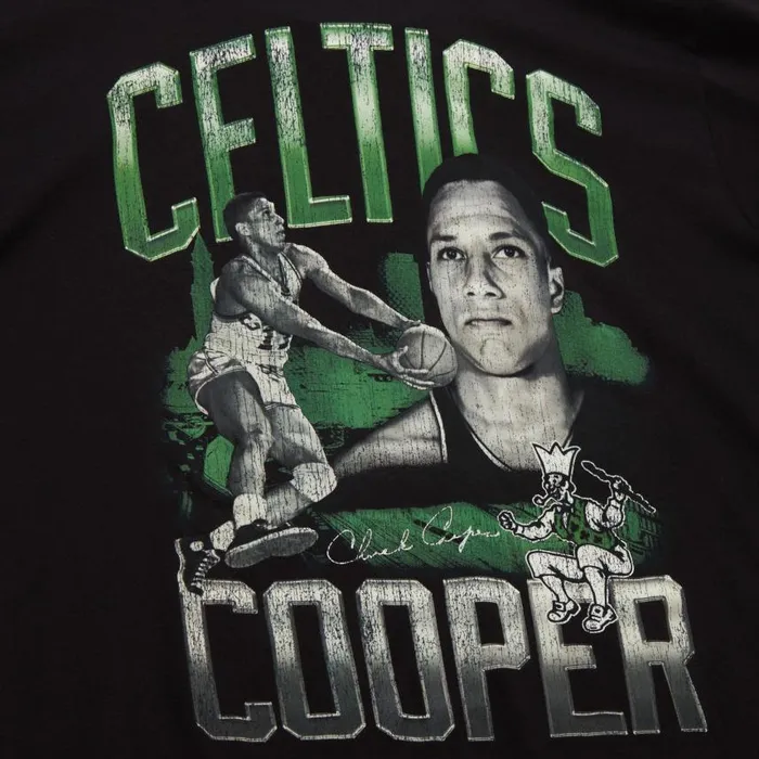 Mitchell and Ness Pioneer Tee Boston Celtics Chuck Cooper Men TShirts and Tops Mitchell and Ness Pioneer Tee Boston Celtics Chuck Cooper Men TShirts and Tops