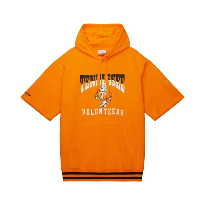Mitchell and Ness PreGame SS Fleece Hoodie University Of Tennessee Men Hoodies and Sweatshirts Mitchell and Ness PreGame SS Fleece Hoodie University Of Tennessee Men Hoodies and Sweatshirts