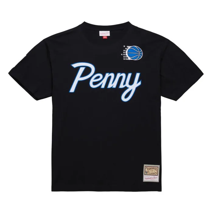 Mitchell and Ness Premium Nickname SS Tee Vintage Logo Orlando Magic Penny Hardaway Men TShirts and Tops Mitchell and Ness Premium Nickname SS Tee Vintage Logo Orlando Magic Penny Hardaway Men TShirts and Tops