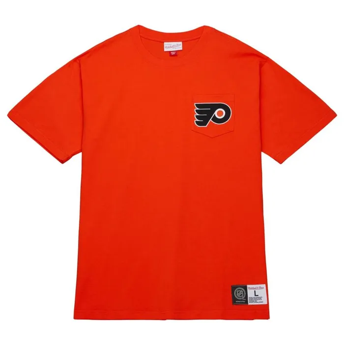 Mitchell and Ness Premium Pocket Tee Philadelphia Flyers Men TShirts and Tops Mitchell and Ness Premium Pocket Tee Philadelphia Flyers Men TShirts and Tops