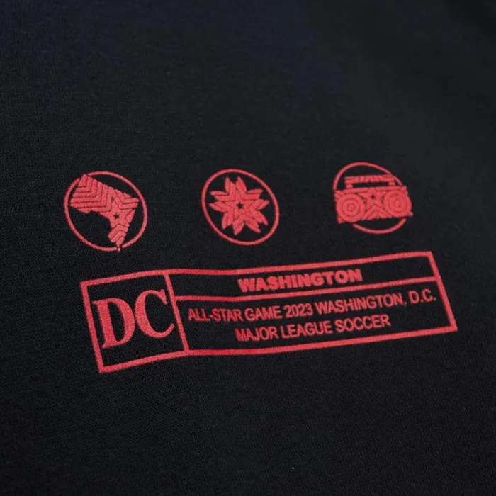 Mitchell and Ness Rated DC Hoodie MLS AllStar Men Hoodies and Sweatshirts Mitchell and Ness Rated DC Hoodie MLS AllStar Men Hoodies and Sweatshirts