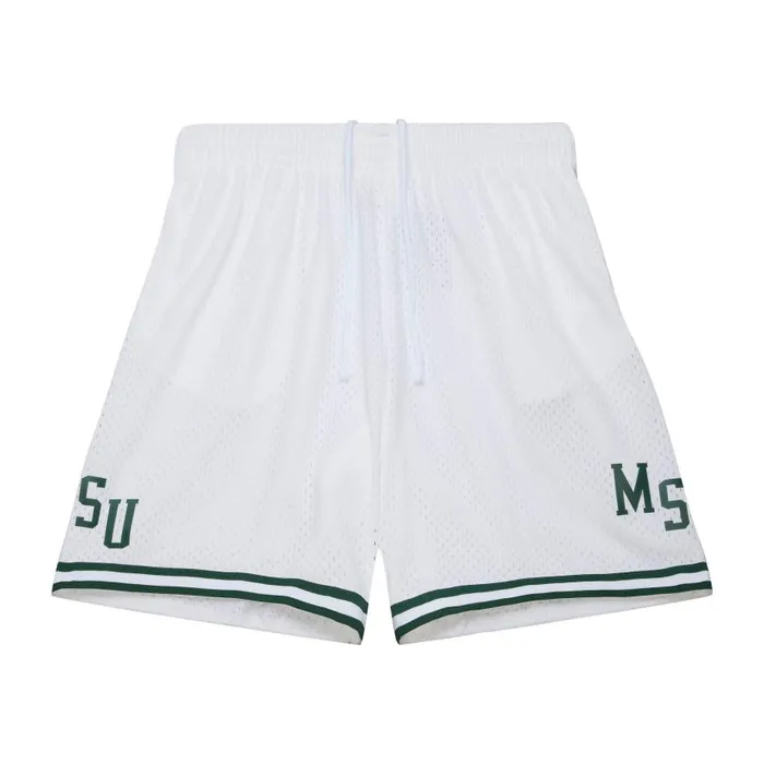 Mitchell and Ness Replica Michigan State University 1990 Shorts Men Shorts