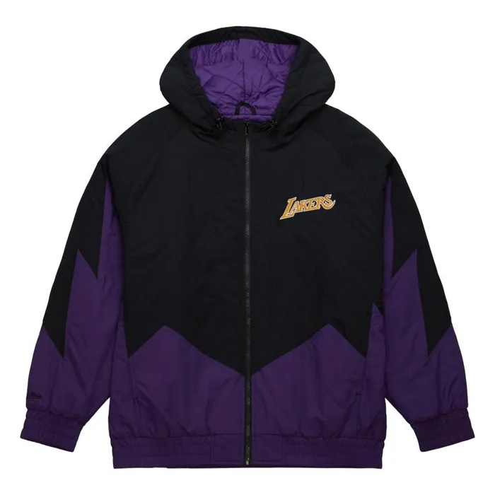 Mitchell and Ness Retro Full Zip Jacket Los Angeles Lakers Men Jackets and Outerwear Mitchell and Ness Retro Full Zip Jacket Los Angeles Lakers Men Jackets and Outerwear