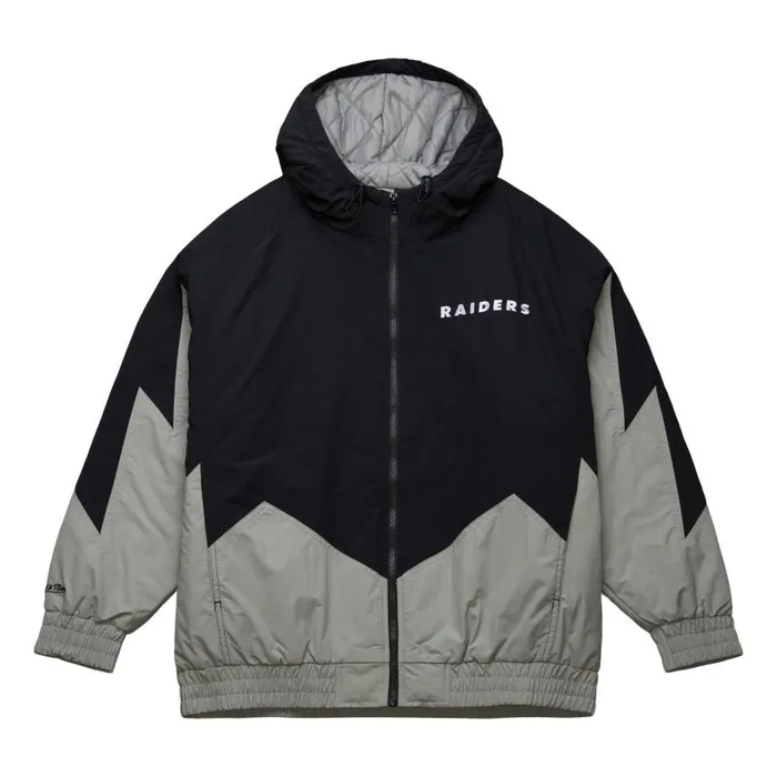 Mitchell and Ness Retro Full Zip Jacket Oakland Raiders Men Jackets and Outerwear Mitchell and Ness Retro Full Zip Jacket Oakland Raiders Men Jackets and Outerwear