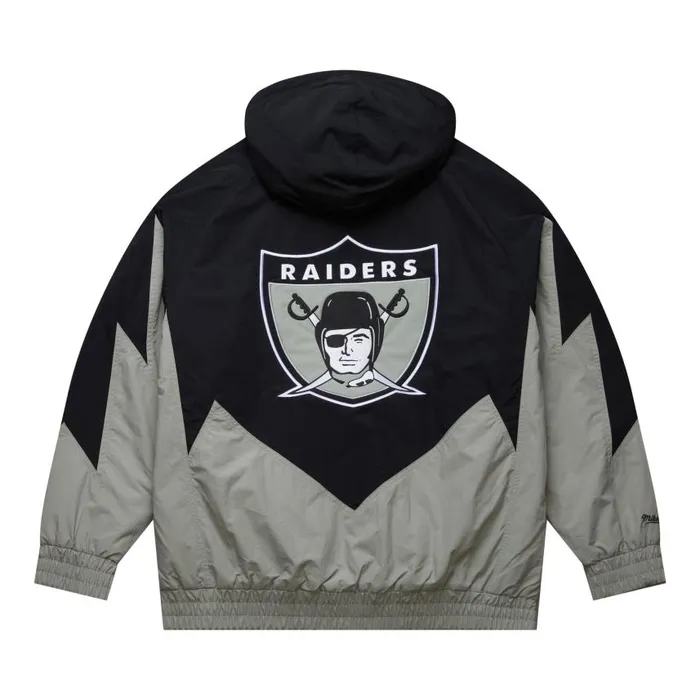 Mitchell and Ness Retro Full Zip Jacket Oakland Raiders Men Jackets and Outerwear Mitchell and Ness Retro Full Zip Jacket Oakland Raiders Men Jackets and Outerwear