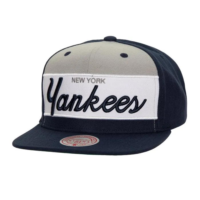 Mitchell and Ness Retro Sport Snapback New York Yankees Men Hats and Headwear Mitchell and Ness Retro Sport Snapback New York Yankees Men Hats and Headwear