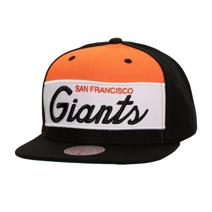 Mitchell and Ness Retro Sport Snapback San Francisco Giants Men Hats and Headwear Mitchell and Ness Retro Sport Snapback San Francisco Giants Men Hats and Headwear