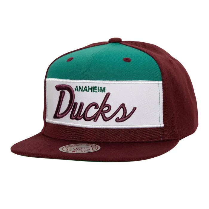 Mitchell and Ness Retro Sport Snapback Vntg Anaheim Ducks Men Hats and Headwear Mitchell and Ness Retro Sport Snapback Vntg Anaheim Ducks Men Hats and Headwear