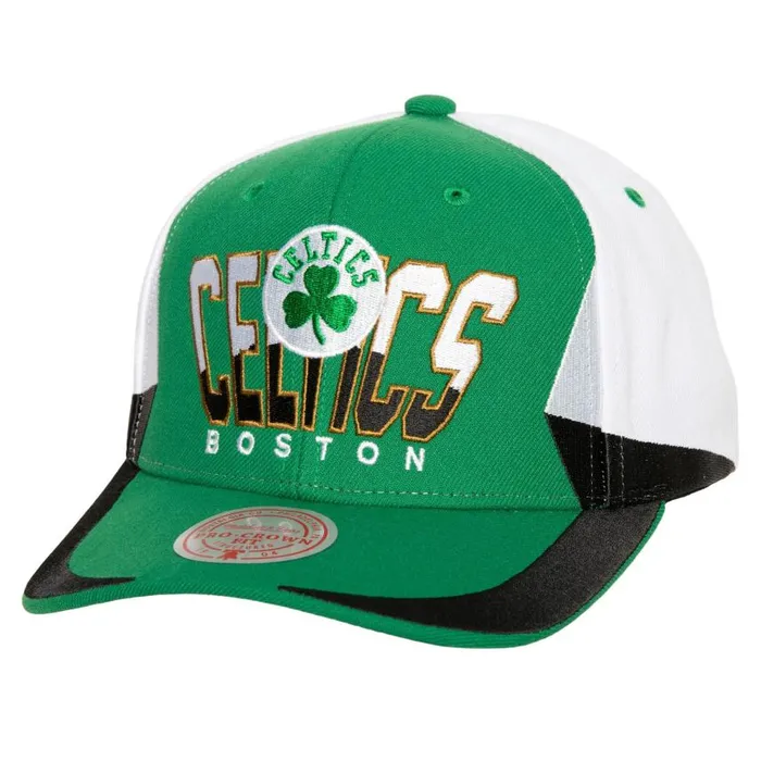 Mitchell and Ness Retrodome Pro Snapback Boston Celtics Men Hats and Headwear Mitchell and Ness Retrodome Pro Snapback Boston Celtics Men Hats and Headwear