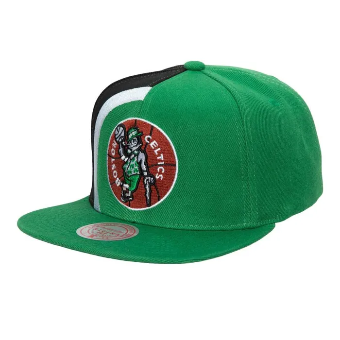 Mitchell and Ness Retroline Snapback HWC Boston Celtics Men Hats and Headwear Mitchell and Ness Retroline Snapback HWC Boston Celtics Men Hats and Headwear