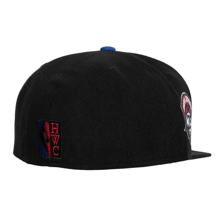 Mitchell and Ness Return Of The Mac Fitted HWC New Jersey Nets Men Hats and Headwear Mitchell and Ness Return Of The Mac Fitted HWC New Jersey Nets Men Hats and Headwear