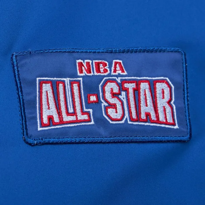 Mitchell and Ness Satin Bomber Jacket NBA AllStar 1985 Men Jackets and Outerwear Mitchell and Ness Satin Bomber Jacket NBA AllStar 1985 Men Jackets and Outerwear