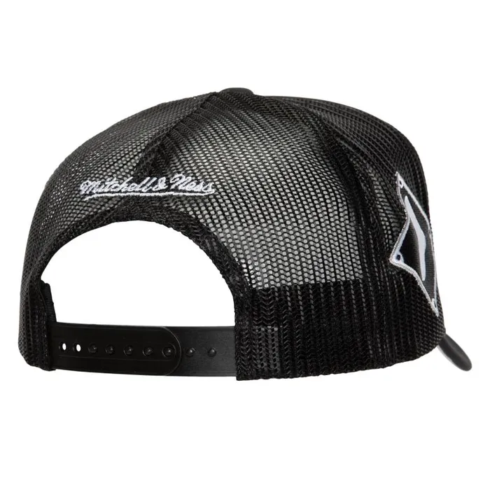 Mitchell and Ness Script Trucker Chicago White Sox Men Hats and Headwear Mitchell and Ness Script Trucker Chicago White Sox Men Hats and Headwear