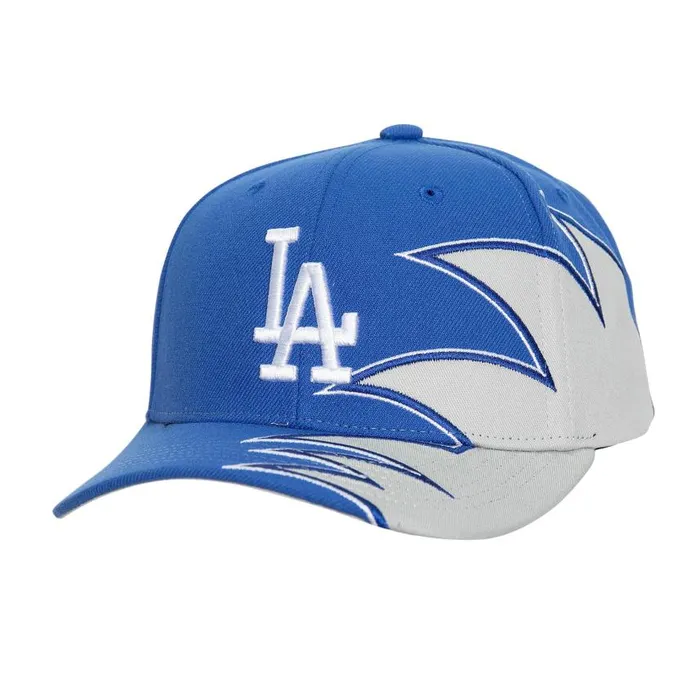 Mitchell and Ness Shark Pro Snapback Los Angeles Dodgers Men Hats and Headwear Mitchell and Ness Shark Pro Snapback Los Angeles Dodgers Men Hats and Headwear