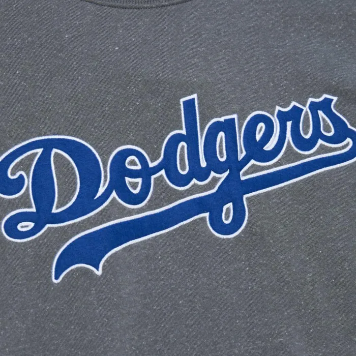 Mitchell and Ness Snow Washed Fleece Crew Los Angeles Dodgers Men Hoodies and Sweatshirts Mitchell and Ness Snow Washed Fleece Crew Los Angeles Dodgers Men Hoodies and Sweatshirts