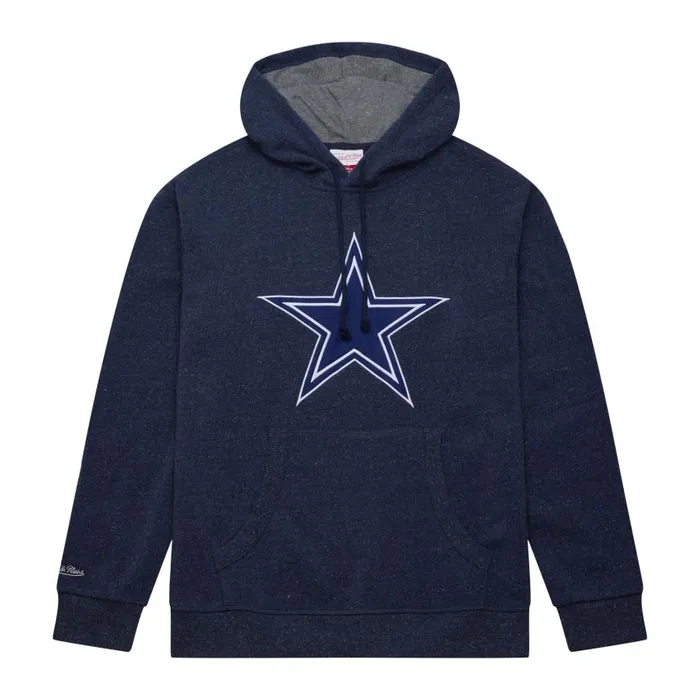 Mitchell and Ness Snow Washed Fleece Hoodie Dallas Cowboys Men Hoodies and Sweatshirts Mitchell and Ness Snow Washed Fleece Hoodie Dallas Cowboys Men Hoodies and Sweatshirts