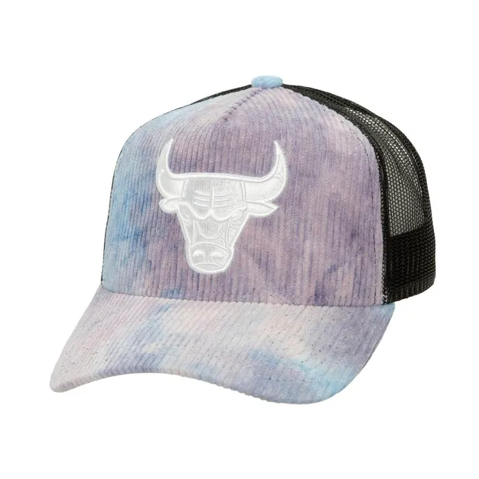 Mitchell and Ness Spring Time Cord Trucker Chicago Bulls Men Hats and Headwear Mitchell and Ness Spring Time Cord Trucker Chicago Bulls Men Hats and Headwear
