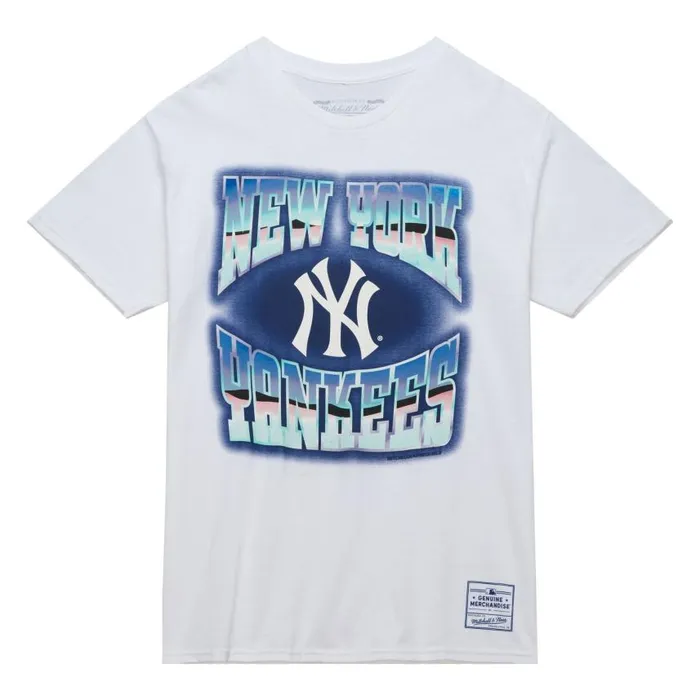 Mitchell and Ness Stateside Pastel SS Tee New York Yankees Men TShirts and Tops Mitchell and Ness Stateside Pastel SS Tee New York Yankees Men TShirts and Tops