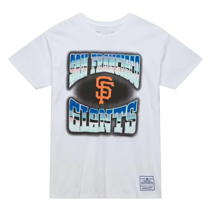 Mitchell and Ness Stateside Pastel SS Tee San Francisco Giants Men TShirts and Tops Mitchell and Ness Stateside Pastel SS Tee San Francisco Giants Men TShirts and Tops