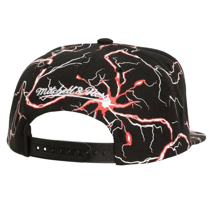 Mitchell and Ness Storm Season Snapback Chicago Blackhawks Men Hats and Headwear Mitchell and Ness Storm Season Snapback Chicago Blackhawks Men Hats and Headwear