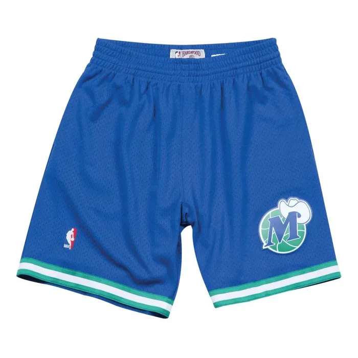 Mitchell and Ness Swingman Shorts Dallas Mavericks Road 199899 Men Shorts