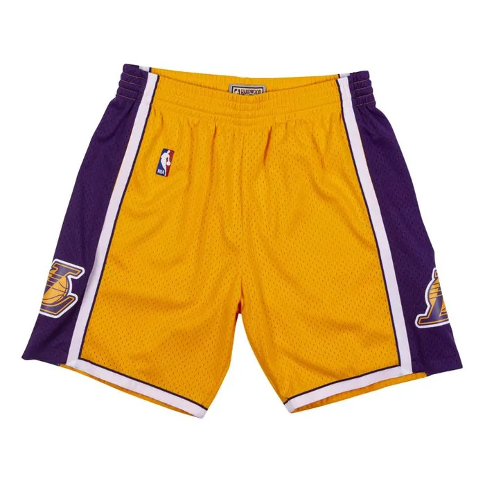 Mitchell and Ness Swingman Shorts Los Angeles Lakers 200910 Men Shorts