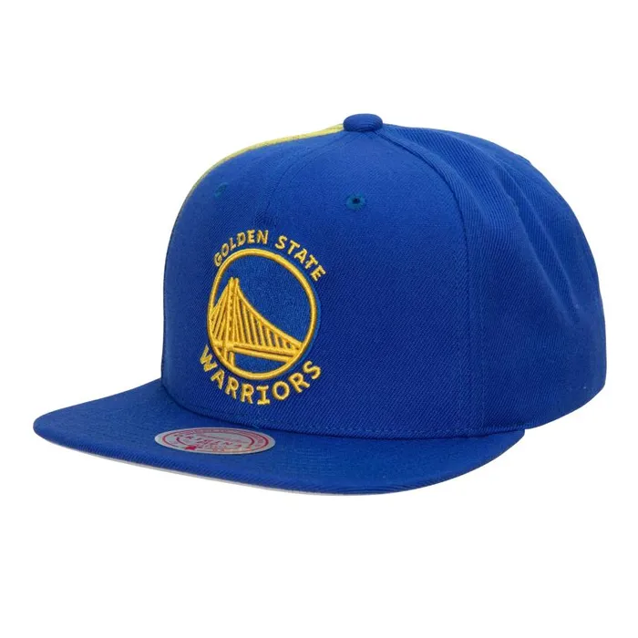 Mitchell and Ness Tapestry Snapback Golden State Warriors Men Hats and Headwear Mitchell and Ness Tapestry Snapback Golden State Warriors Men Hats and Headwear