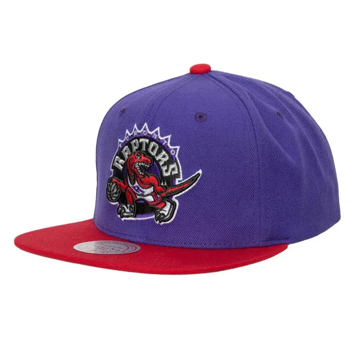 Mitchell and Ness Team 2 Tone 20 Snapback HWC Toronto Raptors Men Hats and Headwear Mitchell and Ness Team 2 Tone 20 Snapback HWC Toronto Raptors Men Hats and Headwear